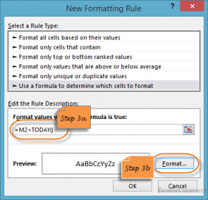 formula conditional formatting in excel 18 