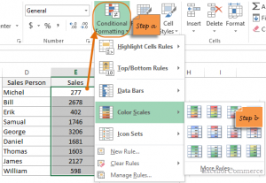 color scales conditional formatting in excel 12