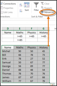 advanced filter in excel 03