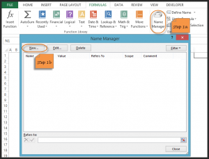 dynamic dropdown in excel 10