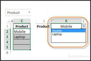 dynamic dropdown in excel 9