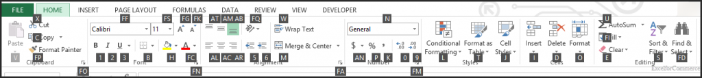 excel shortcuts 2