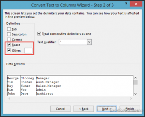 text to columns in excel 4